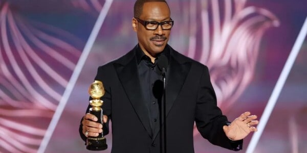 Eddie Murphy habló de la bofetada de Will Smith en los Oscar durante su discurso en los Globo de Oro