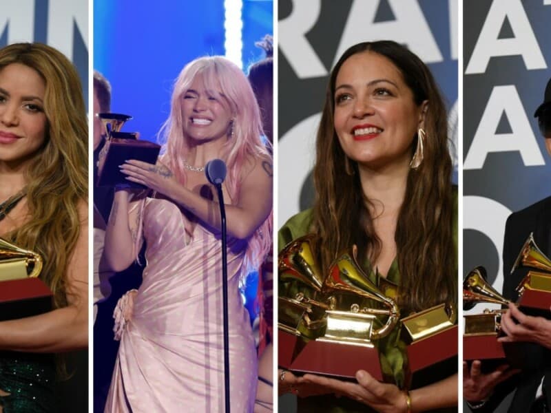 Lista Completa De Ganadores De Los Latin Grammy Arte And Medio